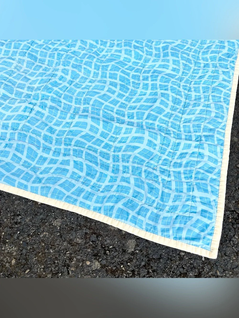 Handmade ABC Quilt Blanket for Baby